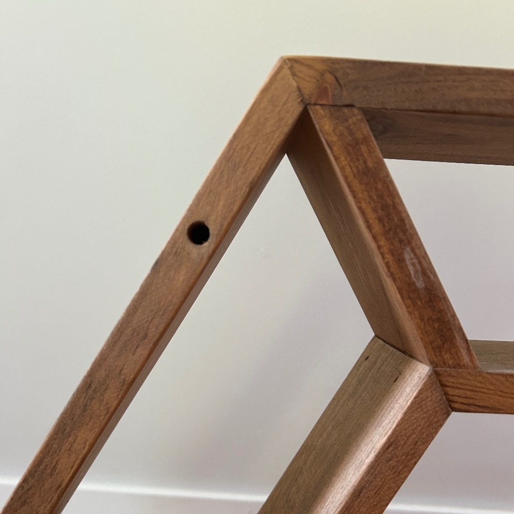 Hexagon Floating Shelf - Picture 3 of 4